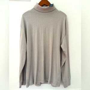 NWT A&F Abercrombie & Fitch Men’s Turtleneck Tee Shirt Long Sleeve Top Size L
